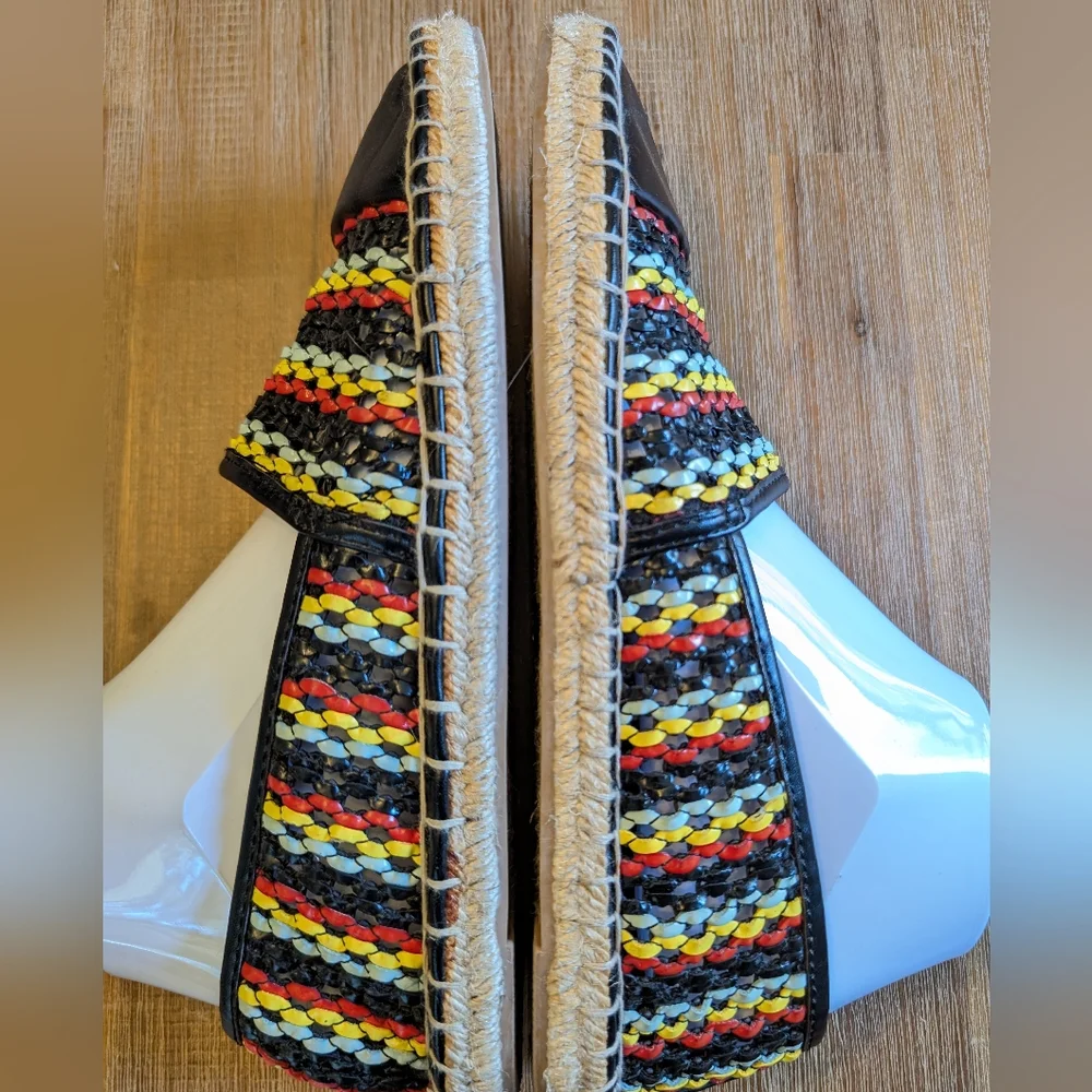 Sam Edelman Circus Woven Lena Espadrilles Flat Size 9.5 Medium